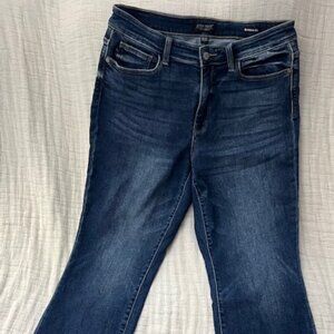 Judy Blue Boyfriend Midrise Blue Jeans Size 13 / 31 Style #JB82368DK